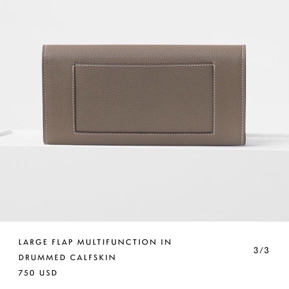Celine Large flap multifunction wallet - Picture 2 of 8